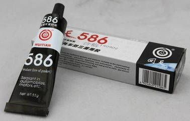 Καμία μυρωδιά 586 μαύρη στεγανωτική ουσία σιλικόνης rtv/μαύρος κατασκευαστής στολισμάτων σιλικόνης